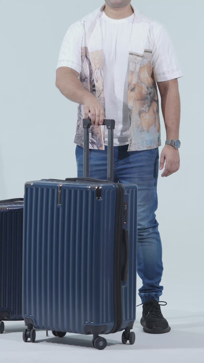 ZENSU HORIZON- 21” INCH CARRY ON (Navy Blue)